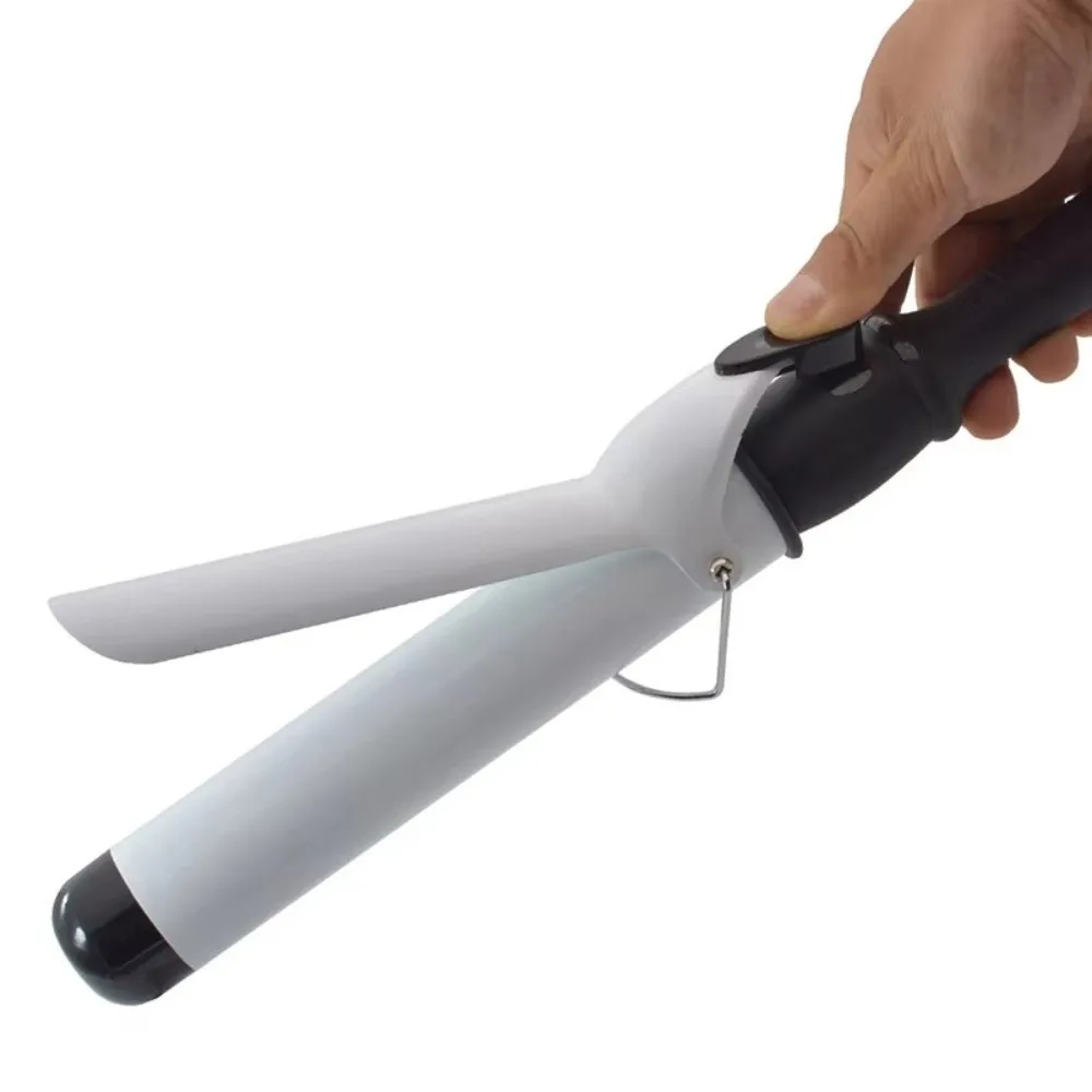 

28mm Barrel Electric Curling Iron 360 Degree Rotation Anti Scalding Curling Wand Plastic Casing Top Insulation