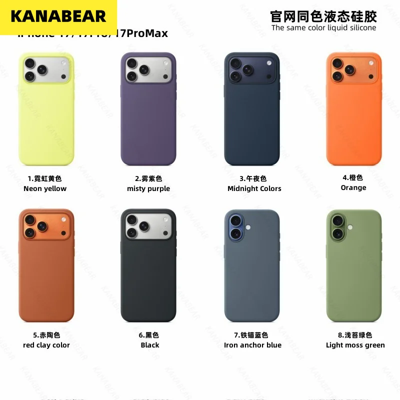 

For iPhone 17 Pro Max Liquid Silicone Case, Magnetic Card Holder with Adjustable Angle Rotating Hinge Stand & RFID-Blocking