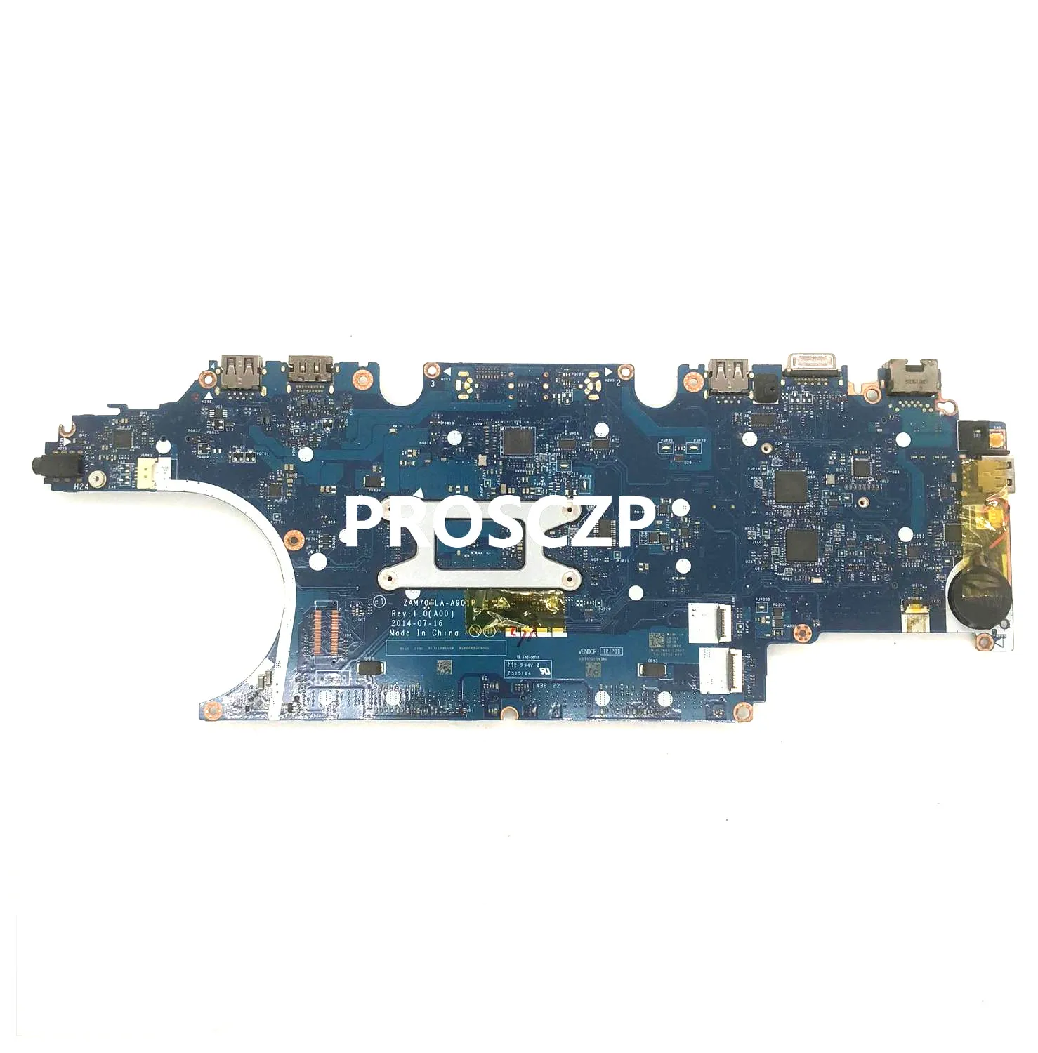 CN-0C7K68 0C7K68 C7K68 Mainboard For DELL Latitude E5450 Laptop Motherboar ZAM70 LA-A901P With SR23X I5-5300U CPU 100% Tested OK