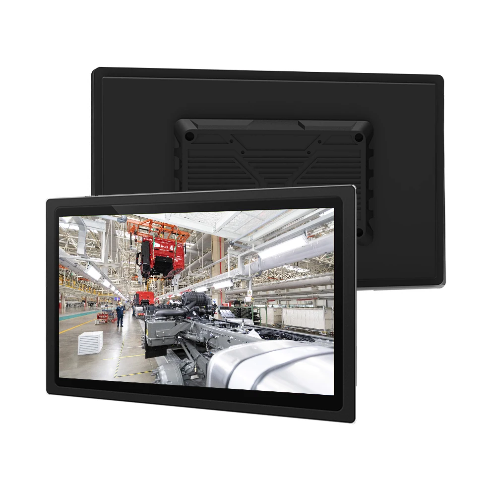 12.1 Inch IP65 Waterproof Multi-Touch Resistance All-in-One Industrial Computer LCD Display   Panel PC I3 I5 I7 New