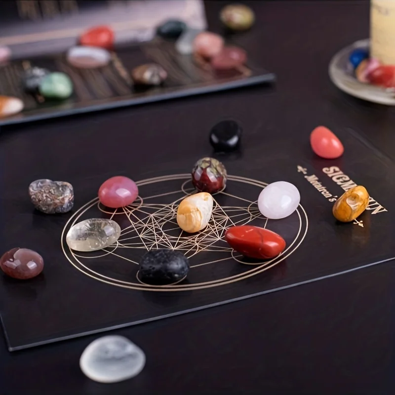 72pcs Natural Mixed Tumbled Stones Polished Crystals Healing Gemstones 1-1.5cm for Home Decor Aquarium Gravel Succulent Pots view 4
