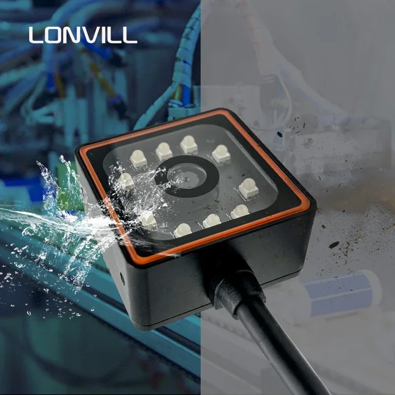 

High-Performance Fixed Mount Barcode Scanner Industrial Barcode Solution For Printing Industry