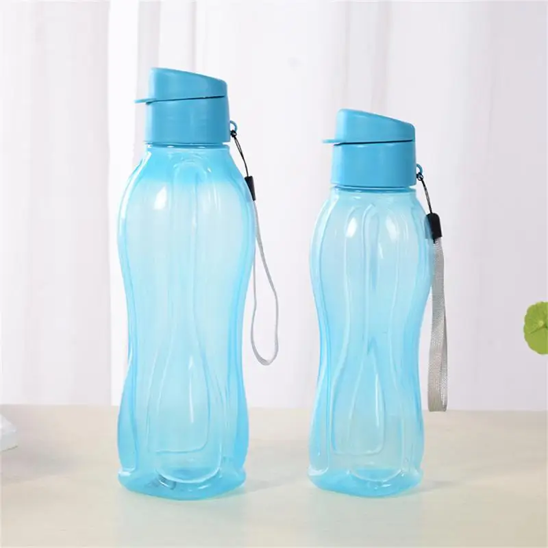 800/1100ml Bottle Plastic Water Bottle Portable Outdoor Sports Water Cup Large Capacity Solid Color Space Cup Plastic Drinkware