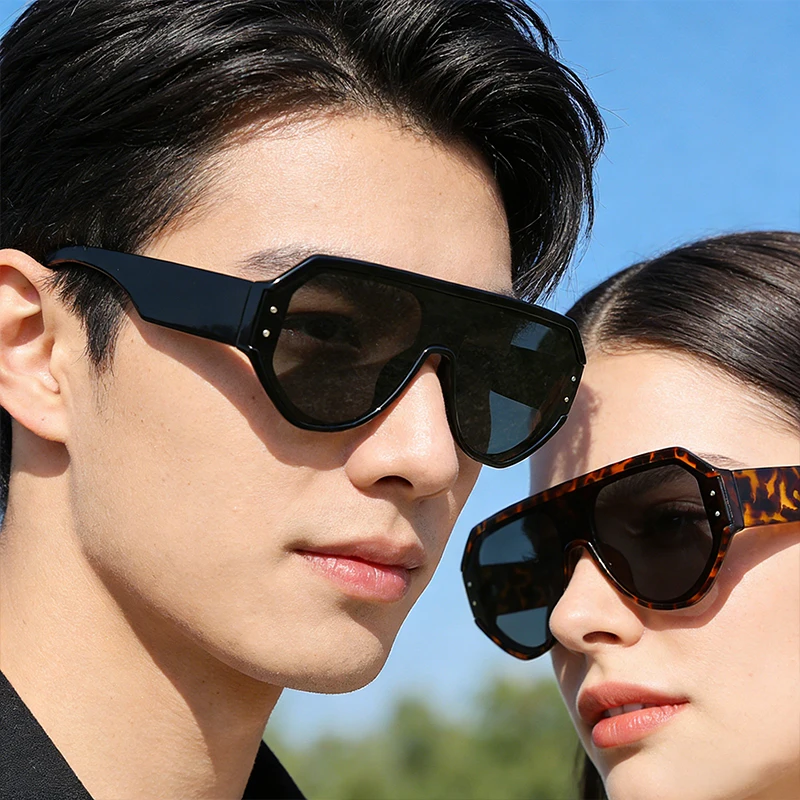 

1/2 Pairs Per Set Oversized Sunglasses For Men Women Fashion Outdoor Accessory Sun Glasses Driving Photography Eyeglasses UV400