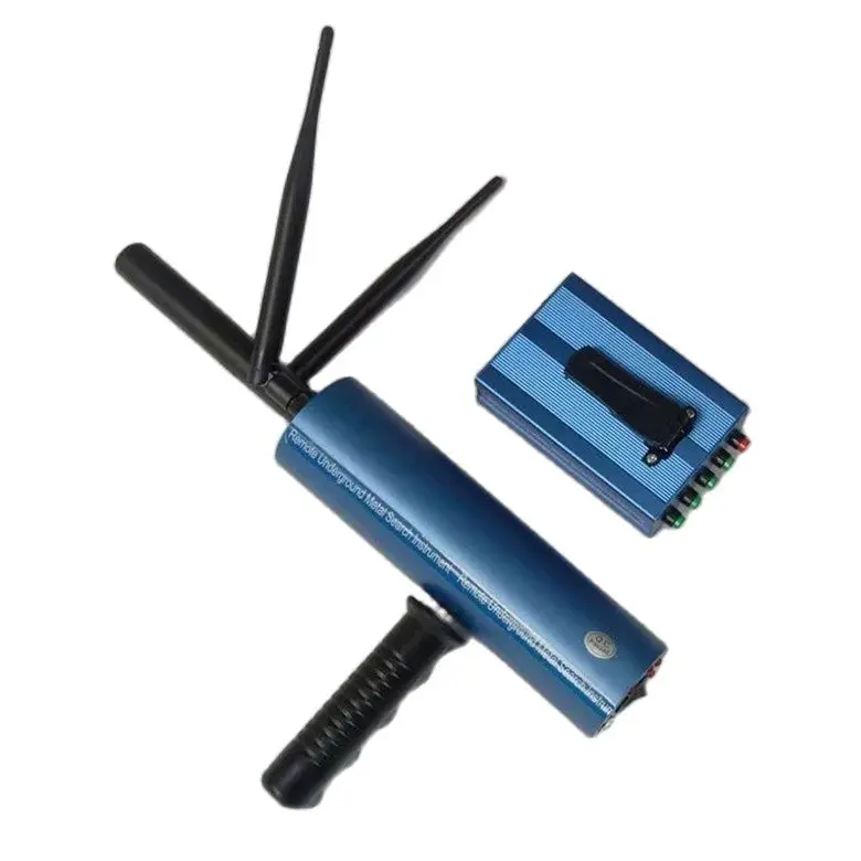 

New Blue Enhanced Signal Three Antennas Remote Location AKS Remote Locator Underground Metal Detector Treasure Finder