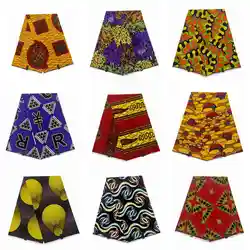 Veritable Wax Pagne African Super Real Holland Wax VL Original 2023 6 Yards 100% Cotton Batik Lace Dress Dutch Loincloth VLS1245