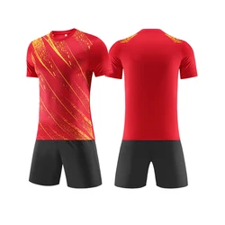 Men's And Women's Unisex Sports Suit Football Badminton Training Suit Outdoor Quick Drying Loose Casual Children's Sports Shirt