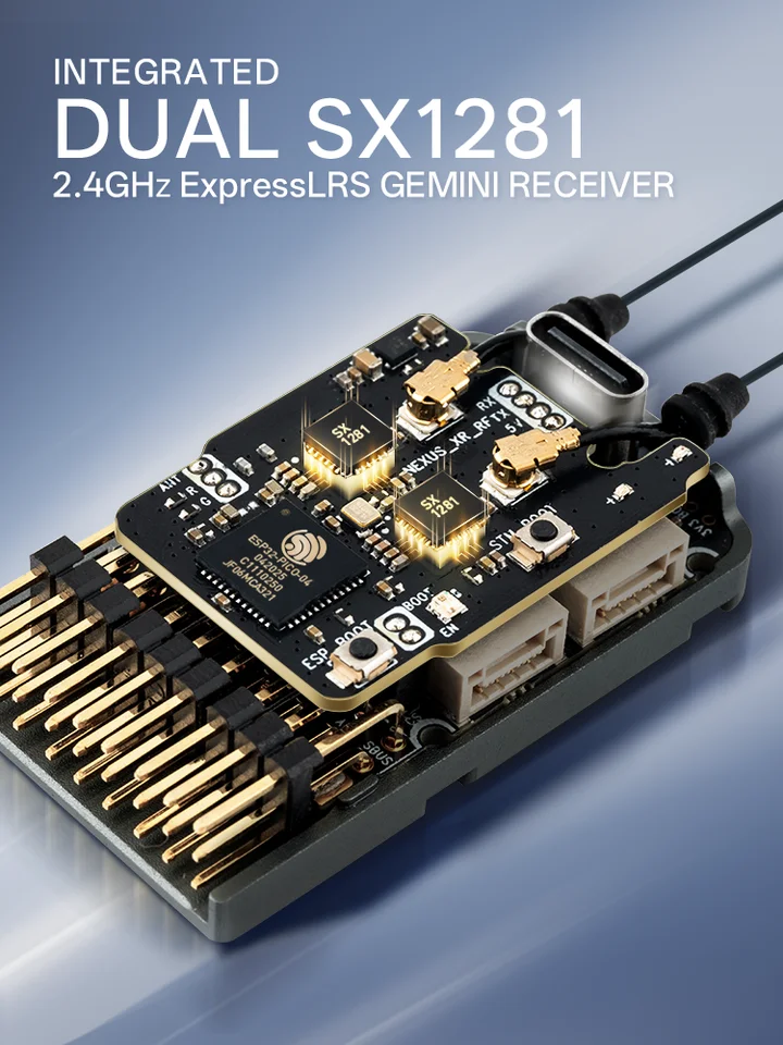 Radiomaster Nexus-XR Helicopter Flight Controller With Internal