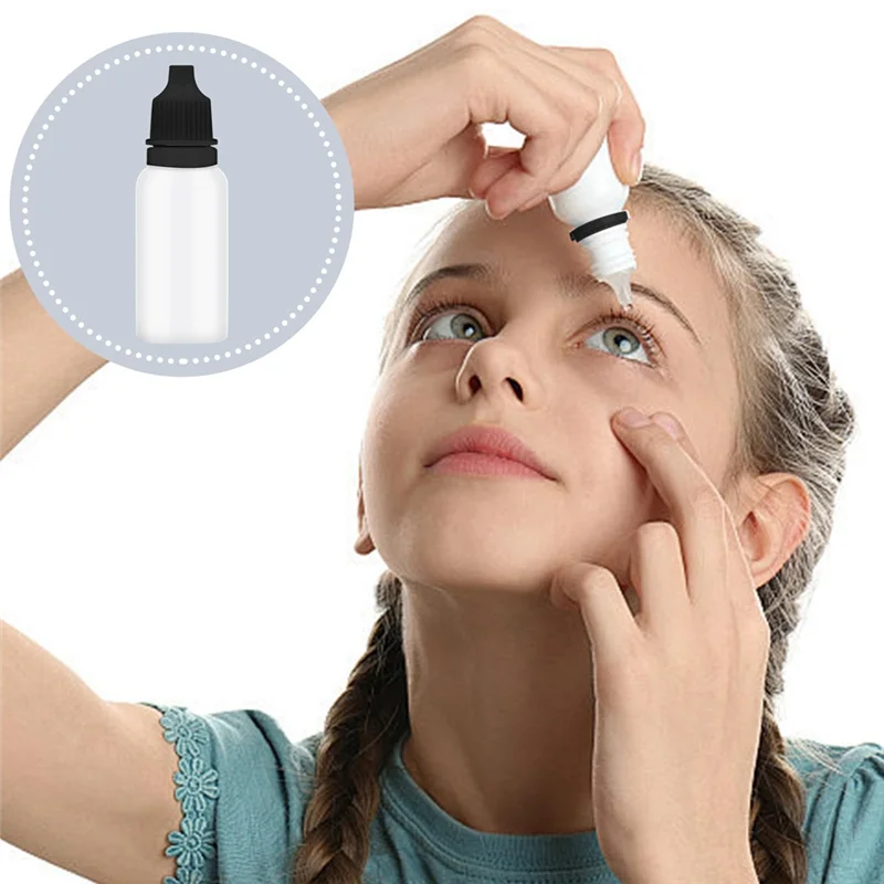 

ABMI-50Pcs Small Empty Squeeze Dropper Bottles Plastic Thin Tip Dropper Bottles 15ML Portable Squeezable Liquid Dropper