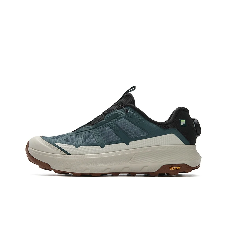 FILA BOA EXPLORER 3 Chaussures d'extérieur basses pour hommes Silver Pine Green A12M611201FSP