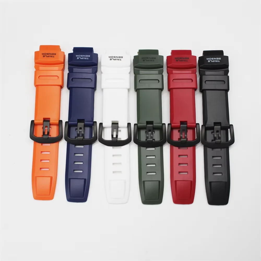 時計バンド PRG-260 270 500 550 PRW-3500 2500 5100 時計ストラップ樹脂スポーツ防水交換ブレスレット