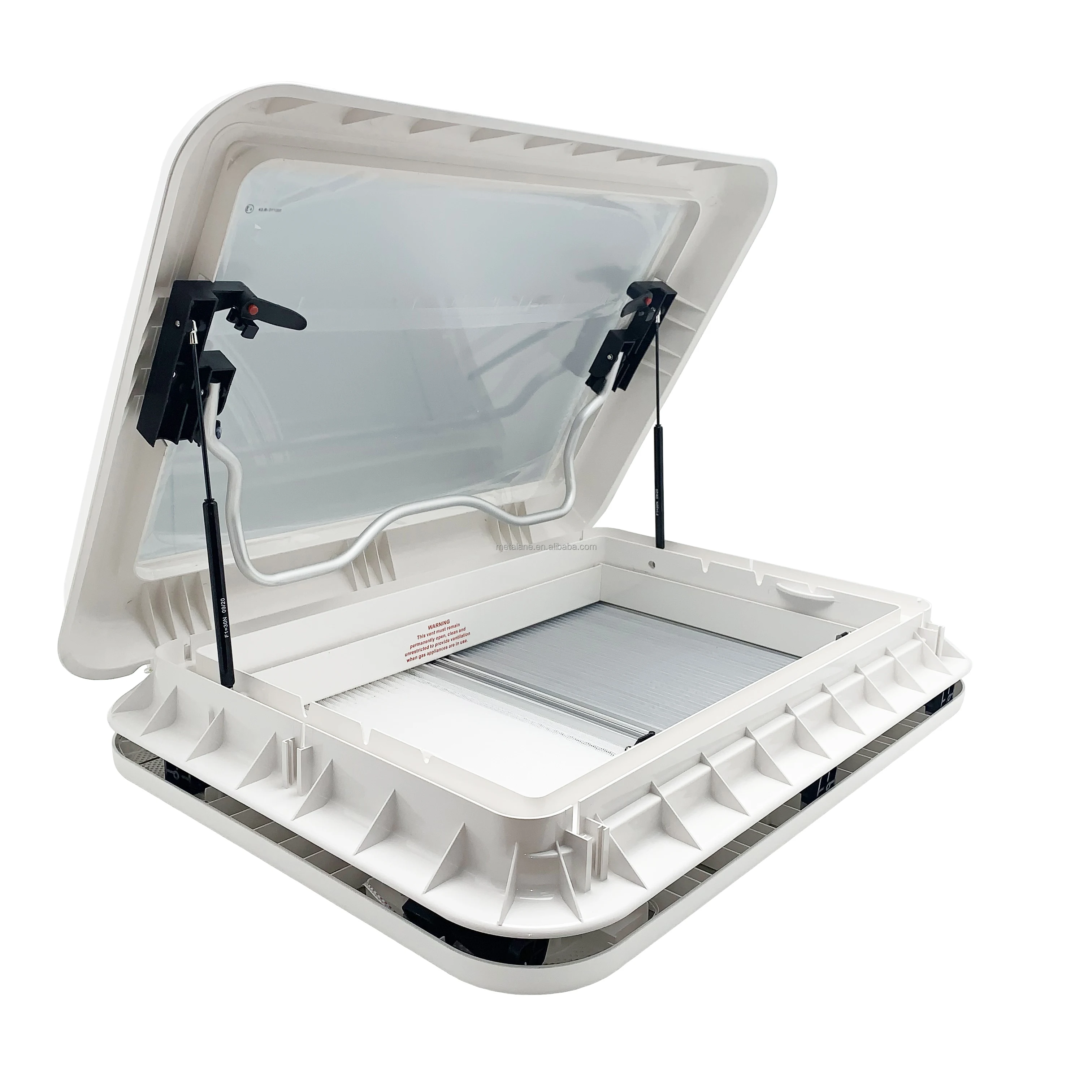 700*500 Ventana Camper Strong Top Rv Car Roof Window With Blinds Screen Led Light Camper Motorhome Skylight Rv-window