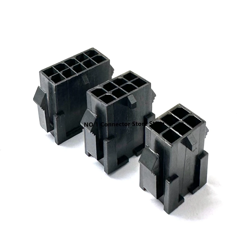 10PCS Micro-Fit 3.0mm Pitch Connector Double Row Female Housing 2/4/6/8/10/12/14/16/18/20/22/24Pin 5557 43020 Series