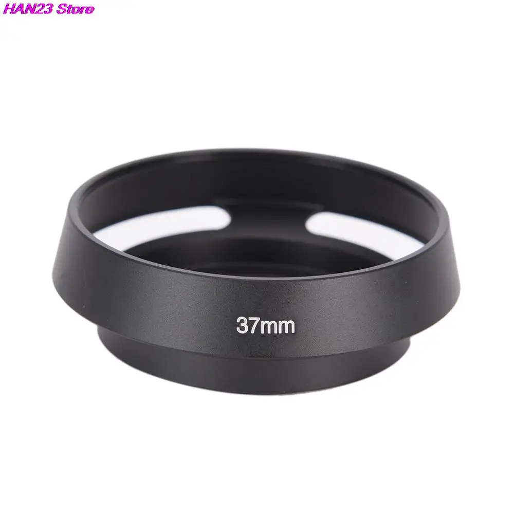 New Black Metal Camera Lens Hood For FOR Leica Canon Nikon Lens 37 39 40.5 43 46 49 52 55 58 62 67 Mm