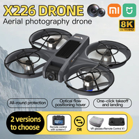 XIAOMI MIJIA X226/X226VR FPV Drone 8K Professional HD Dual Camera WIFI Optical flow positioning Remote Control Quadcopter Gifts