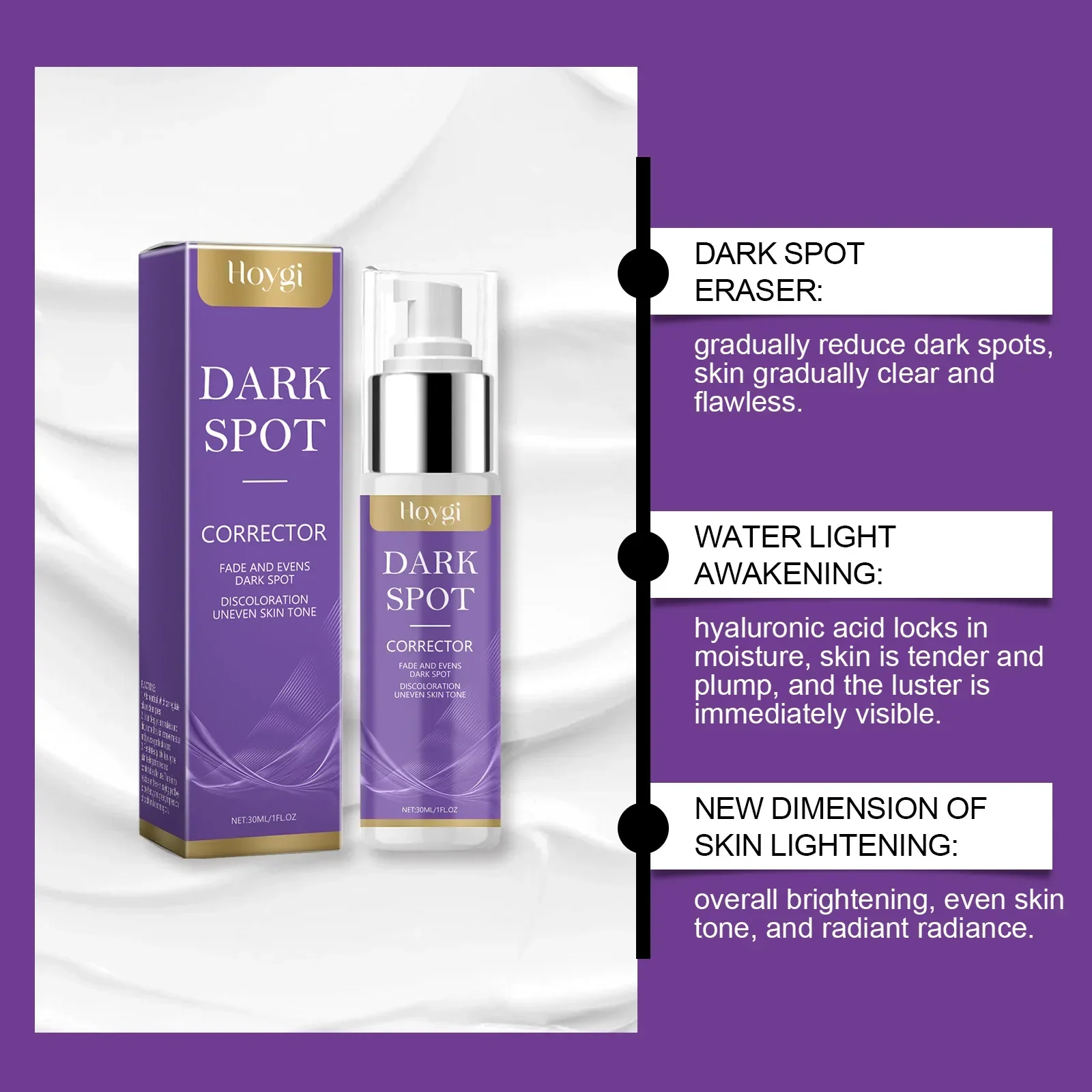 Bright and Healthy Skin Is Just A Serum Away - Our Face Serum Works Wonders on Dark Spots, Dullness, and Uneven Skin Tone