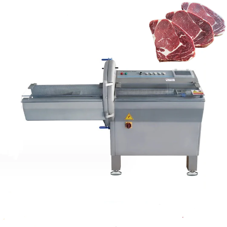 Automatic Big Row Industrial Cheese Frozen Meat Slicer