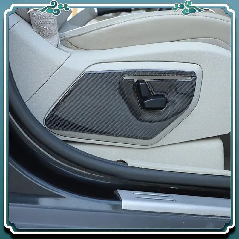 

Premium Carbon Fiber Seat Adjustment Decorative Stickers Seat Adjustment Decorative Stickers Accessories For Jeep Commander 2006