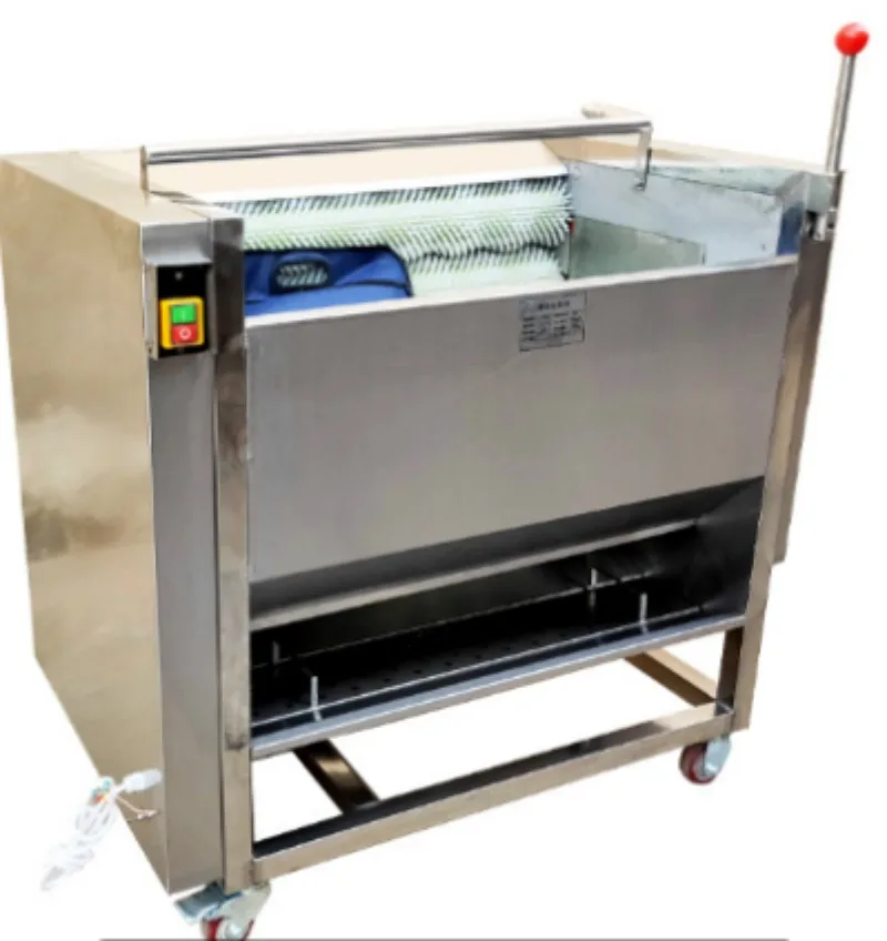 Industrial Grade 304 Stainless Steel Fully Automatic Potato kin Cassava Palm Carrot Onion Brush Peeling and Cleaning Machine