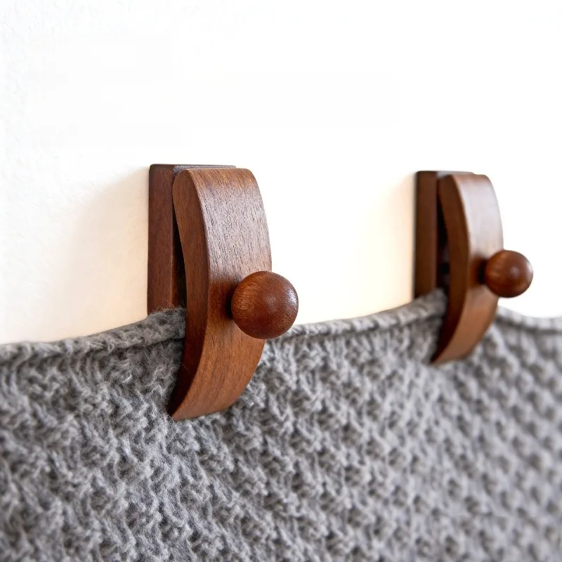 Wooden Storage Holder Wall Tapestry Auxiliary Dry Clip Wardrobe Product Showcase Clips Multi Purpose Portable Storage Holders