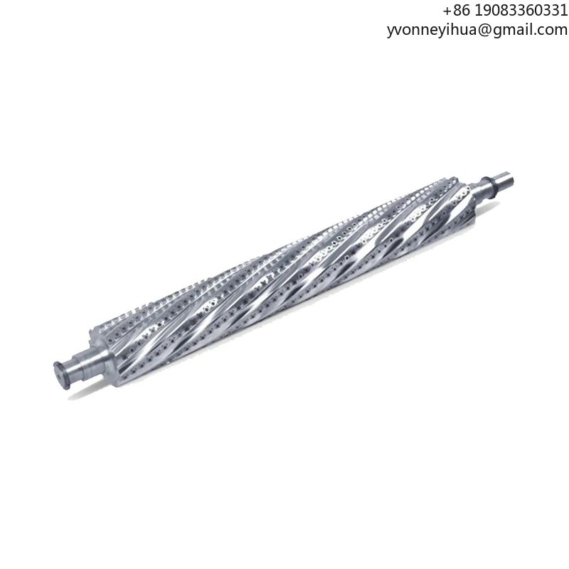 

LIVTER 15X15X2.5 Steel Material Spiral Cutter Head For Wood Planer With Replaceable Carbide Blades