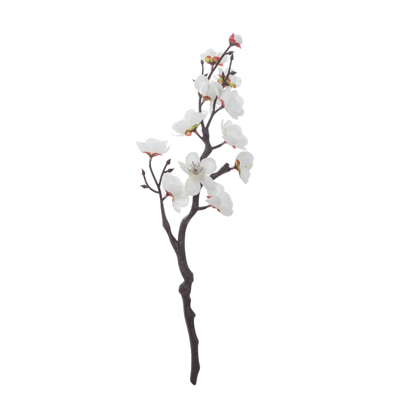 Künstliche Blumen Frühling Pflaumenblüte Pfirsich Zweig Seidenblumen Zuhause Neujahr Hochzeit Party Dekoration Geschenke Kranz Zubehör