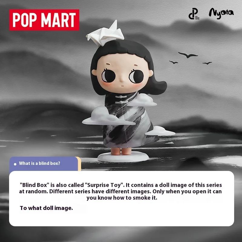 

POPMART Nyota Growing Up By Your Way Series Blind Box Toys Mystery Box Mistery Caixa Action Figure Surprise Model Birthday Gift