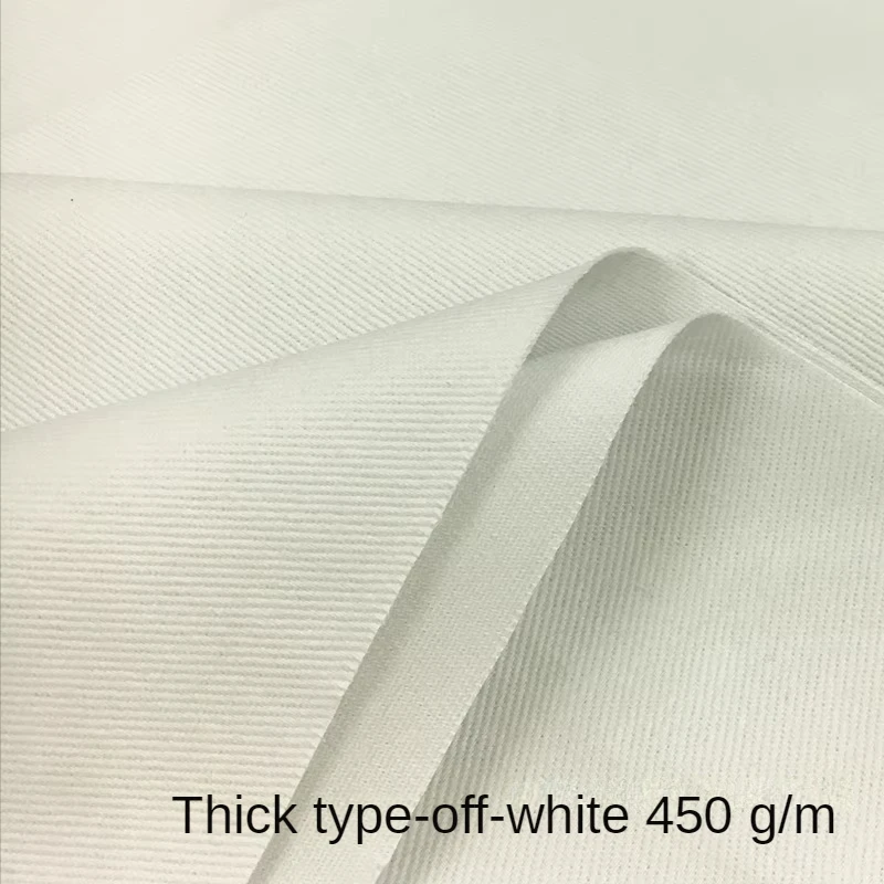 Denim Fabric By The Meter for Jeans Coats Clothing Pants Sewing Thickened Textile Washed Cotton Designer Cloth Breathable Winter