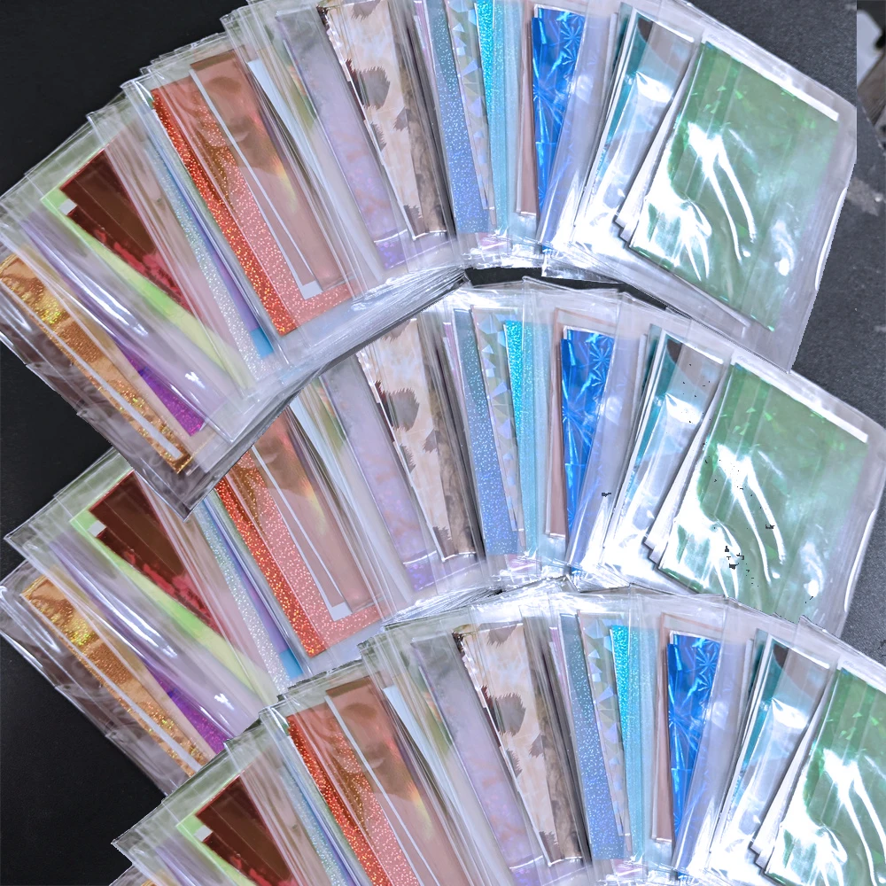 10 rouleaux/boîte 3D mixte HelloKitty Kuromi feuille d'ongle autocollant Kawaii coloré Kitty autocollant d'ongle dessin animé noir violet Kuromi curseur d'ongle