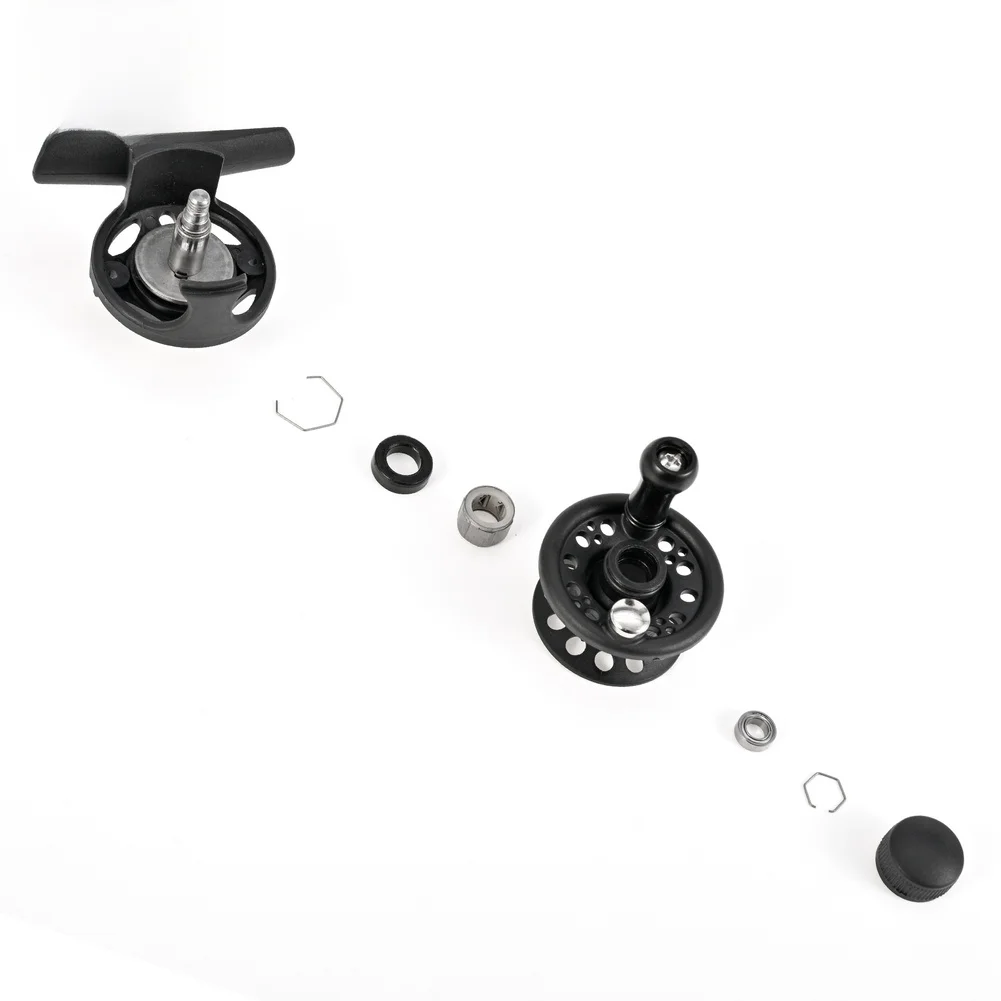 

1BB подшипник катушка для зимней рыбалки нейлоновая конструкция двусторонний дизайн одиночный подшипник легкий материал для зимней рыбалки