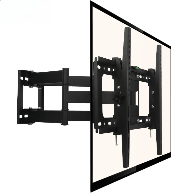 Full Motion Swivel & Telescopic TV Wall Mount, Universal Rotatable Television Bracket Fit 32-75 Inch Flat Screen TV