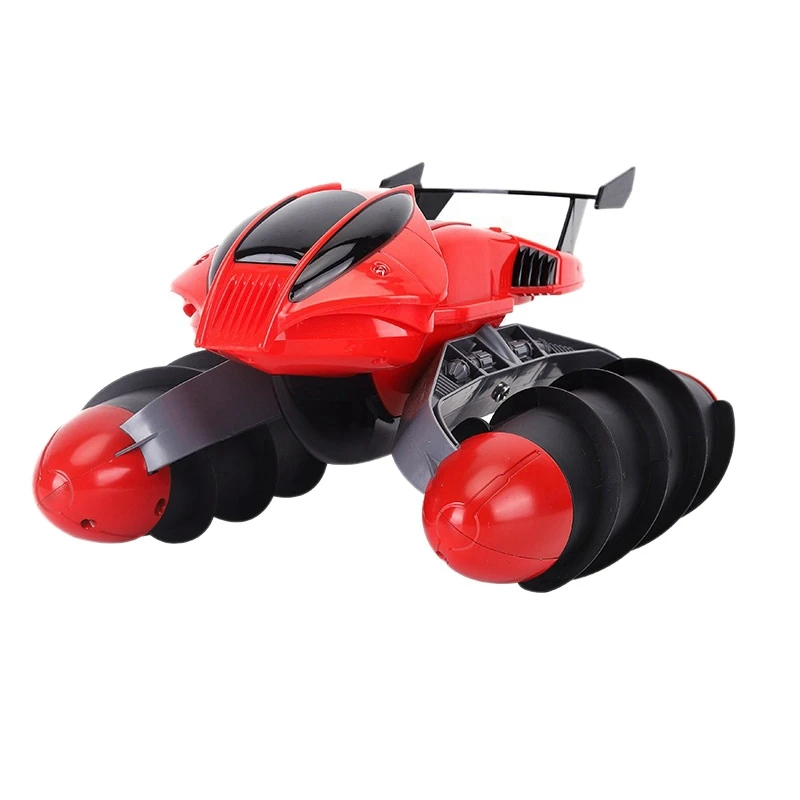 

All Terrain Rc Vehicle Multifunction Snow Grassland Amphibious Remote Control Car Toy 2.4Ghz High Speed Toy Red