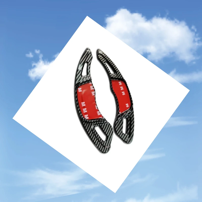 

For Volkswagen Golf 7 Steering Wheel Paddle Shifters Modified Car Products carbon filer three