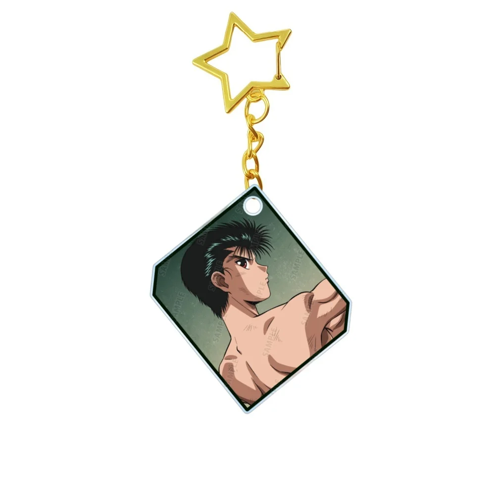 6CM Anime Yu Yu Hakusho Acrylic Keychain Stand Model Ornament Accessories Goods Christmas Gifts