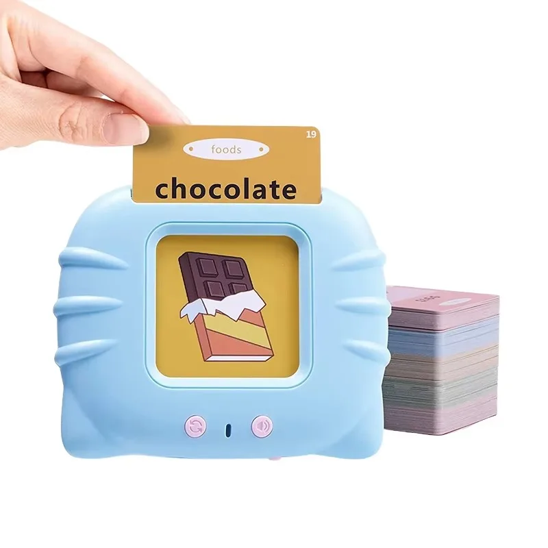 Kids Electronic Talking Flash Card Machine Phonics Sound Toy Preschool Early Education Learning Plastic Custom Toy