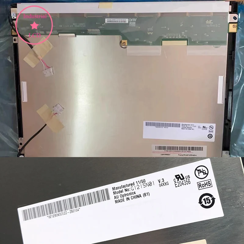 

ЖК-дисплей G121SN01 V3 G121SN01 V0 G121SN01 V1, оригинальная 12,1-дюймовая панель экрана 800×600