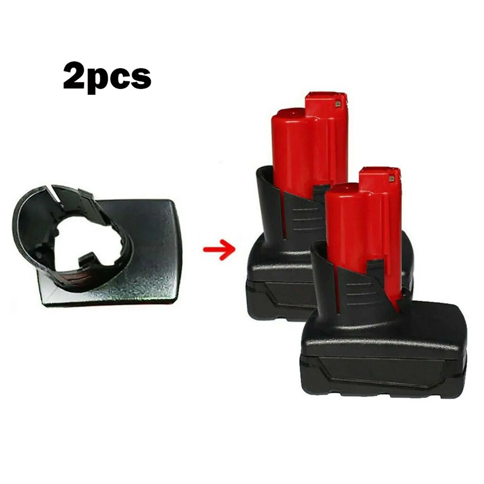 2 Stuks Batterij Top Plastic Behuizing/Vervanging Batterij Shell, Behuizing 12 48-11-2411 Accessoires Hoge Prestaties