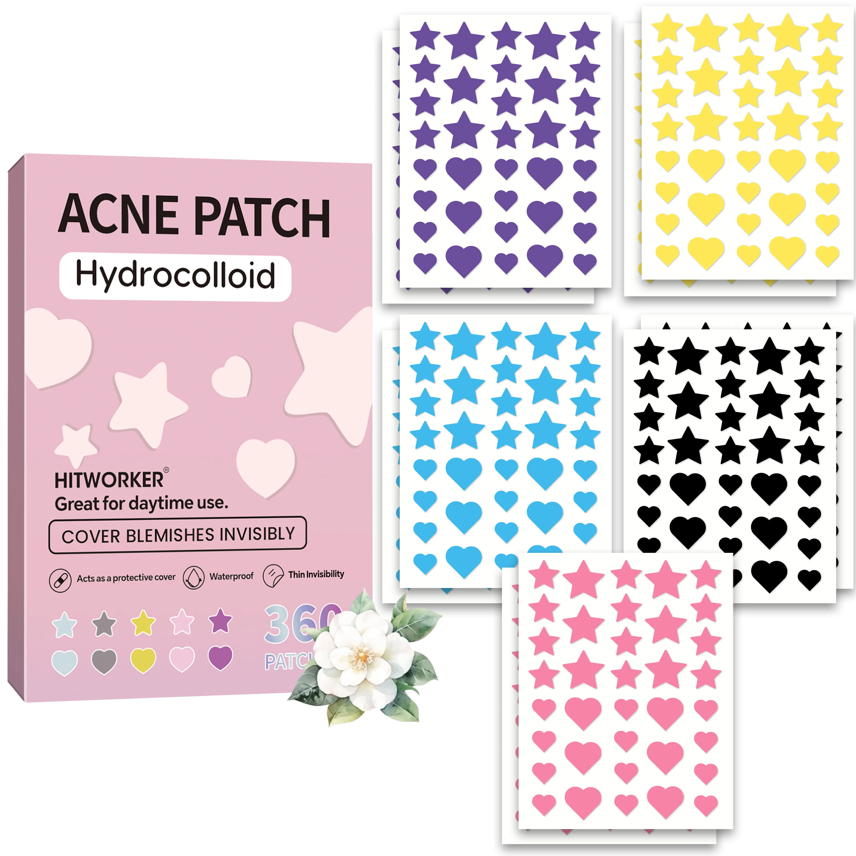 360 Parches Hidrocoloides para - Skincare Oil Control reseña y precio