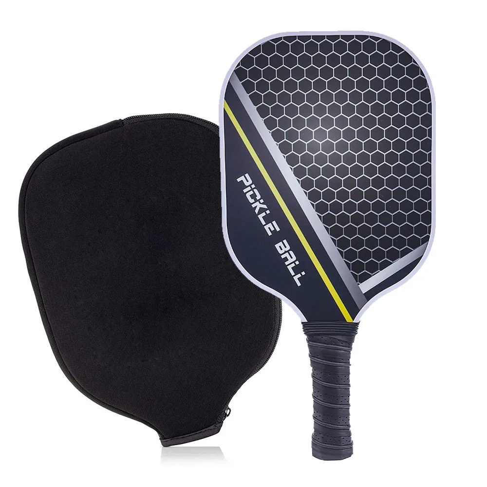 Lightweight Pickleball Paddles Set, fibra De Carbono De Grafite, Usapa Raquetes Aprovadas, Exercício Indoor e Outdoor para Todas As Idades