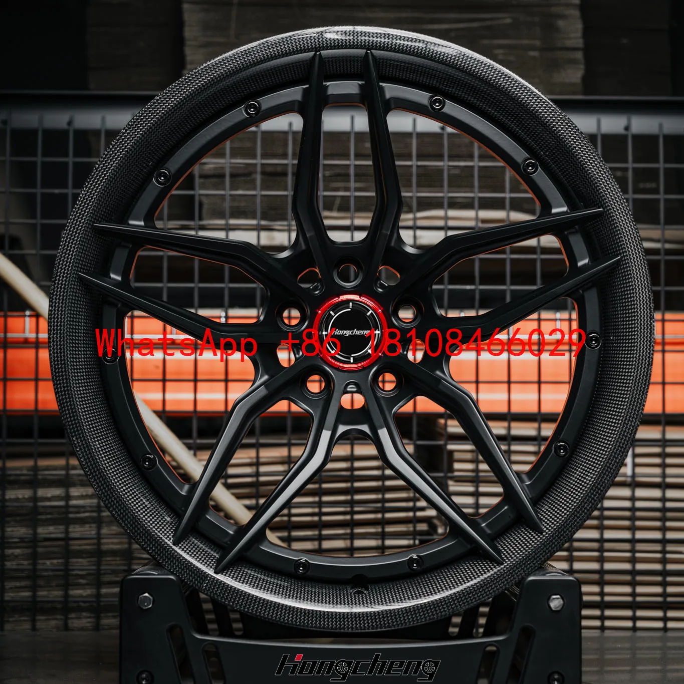 

Passenger Car 2-Piece Dish Carbon Fiber Rims 5x112 5x120 5x114.3