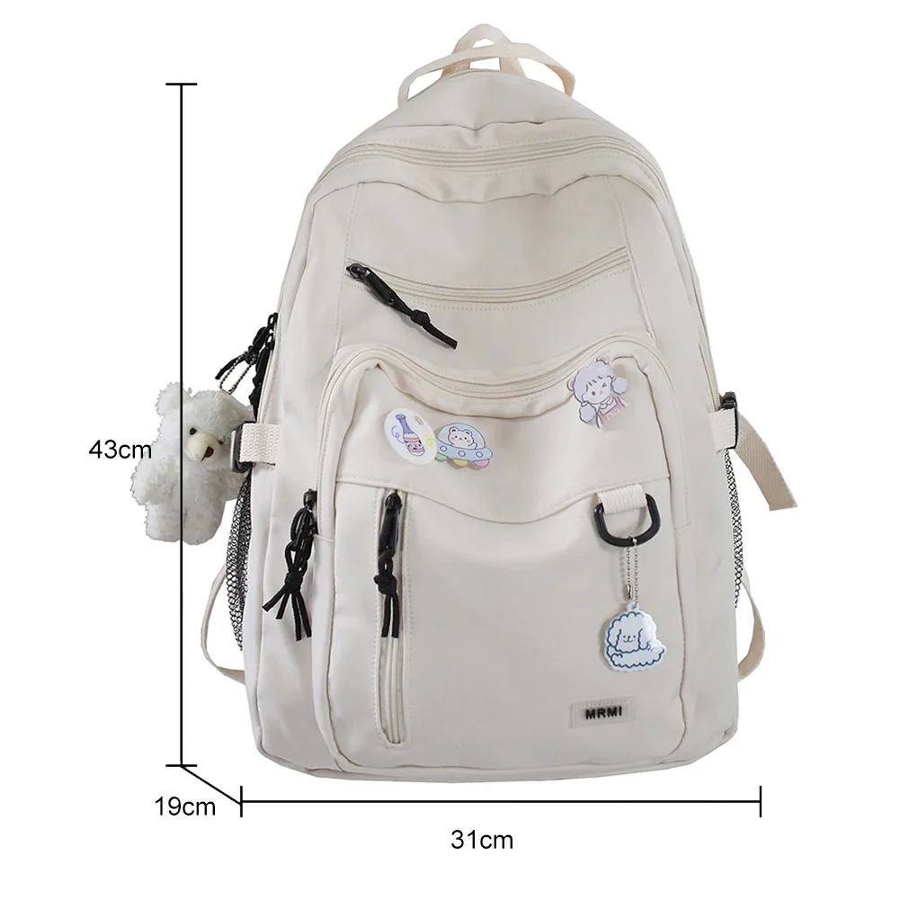 High Capacity Women Backpack Cute School Bags for Girls Waterproof College Backpack Laptop Aesthetic Backpack Travel Book Bag