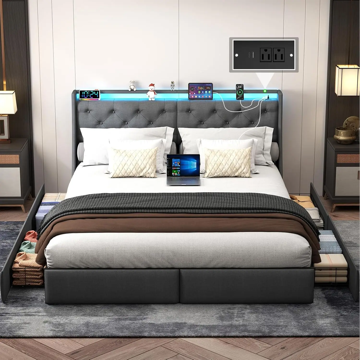 #17 Metal Platform Beds Comparison Guide