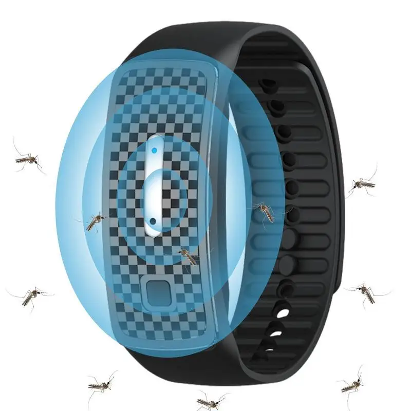 Pulsera inteligente repelente de mosquitos ultrasónico, reloj de pulsera inteligente para prevenir mosquitos, pulsera antimosquitos, regalos para niños