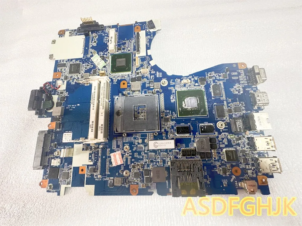 

Genuine Stock Rev: 1.1 V081_MP_MB MBX-243 Laptop Motherboard for Sony VPCF23 VPCF21 DDR3 GPU GT540M Test OK