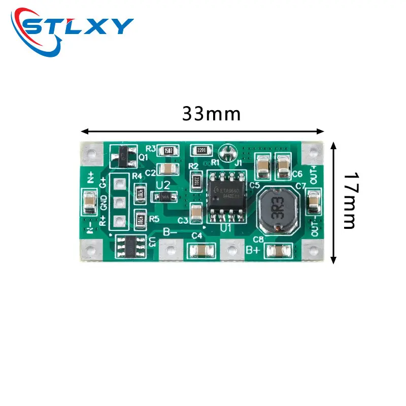 Uninterruptible Power Supply Board Charging Discharge Module for 18650 Lithium Battery UPS Voltage Converter DC 5V 1A Uninterru