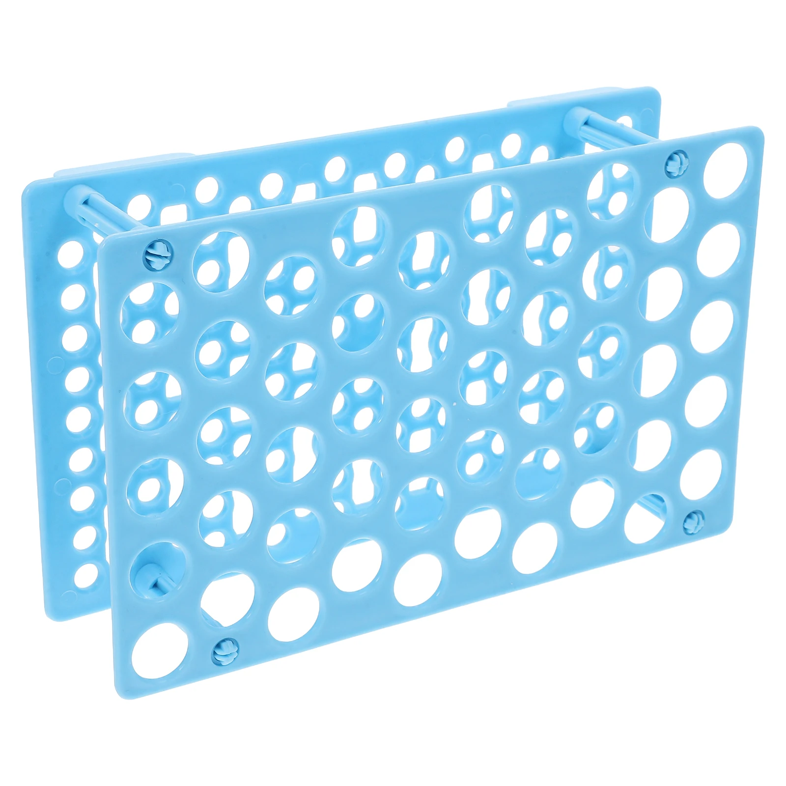 Tube Rack Aquarium Test Kit Wasser Aquarium Soft Hose Sky-blue Clear Tubes Lab Racks Api Strips