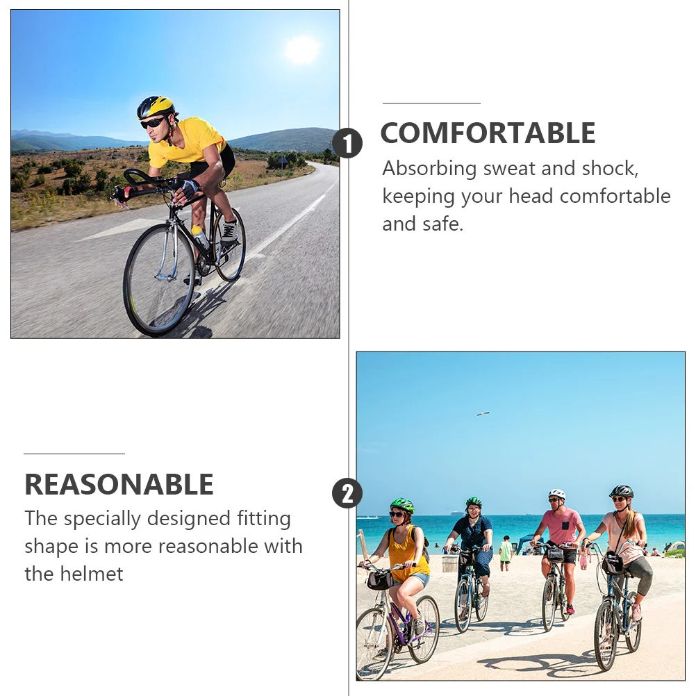 

Cycling Pads Absorbing Sweat Shock Liner Sponge Riding Inner Lining Pad Replacement Durable Comfort Fit