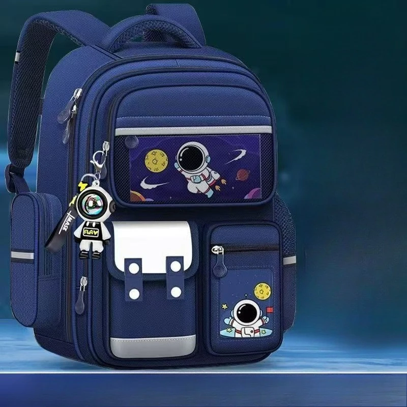 Plecak szkolny dla ucznia szkoły podstawowej Astronaut, chłopiec, klasa 13 i 6, astronauta, plecak męski o dużej pojemności, redukujący obciążenie kręgosłupa