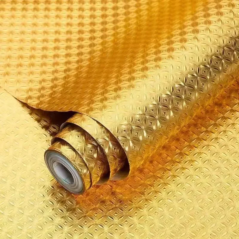 Thickened kitchen gold waterproof, moisture resistant, high temperature resistant, self-adhesive, oil resistant sticker