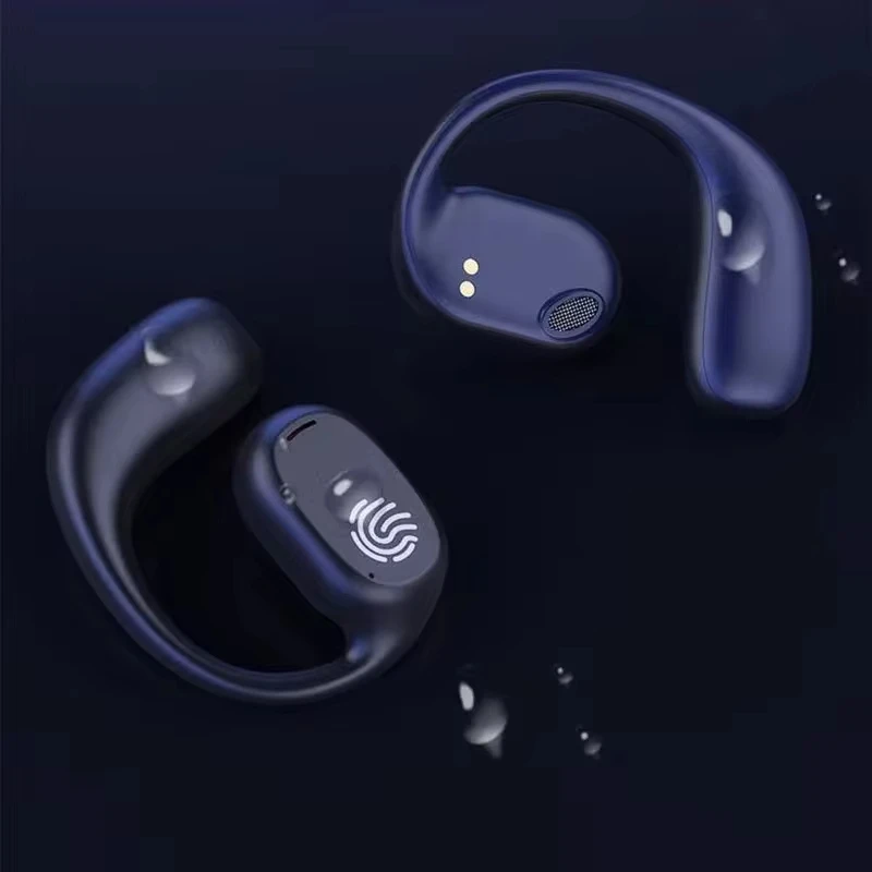 GT280 Bluetooth 5.3 Bone Conduction Earbuds HiFi 9D Stereo Sports Waterproof Ear Hooks Open Ear Touch Control Headset With Mic